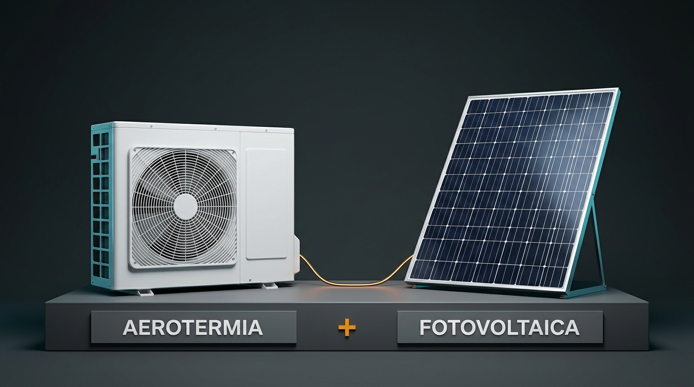 Aerotermia y fotovoltaica: 5 datos reales y el error caro